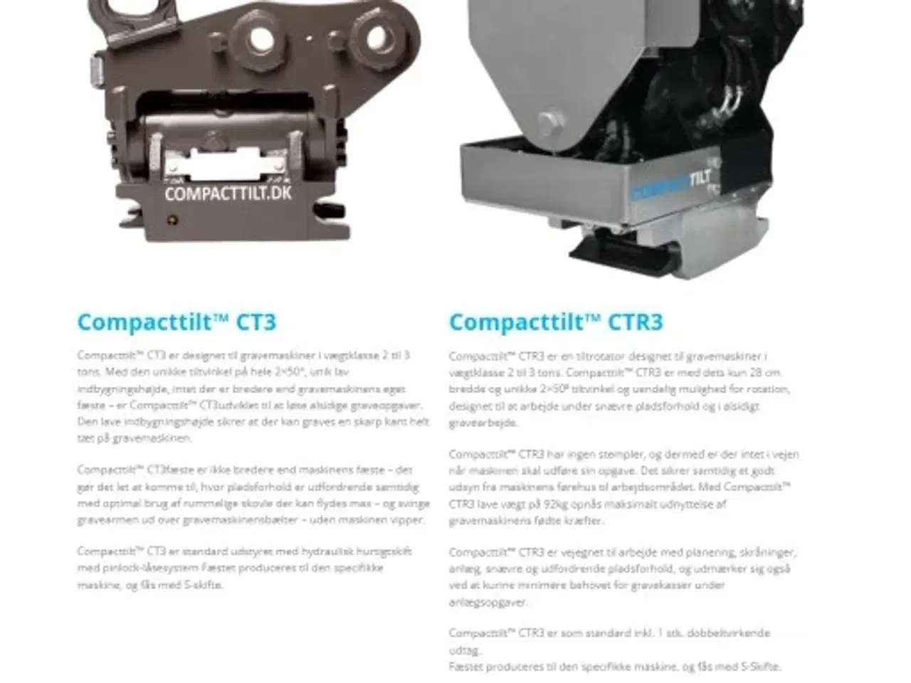 Billede 7 - Compacttilt til maskiner fra 0 til 10 tons