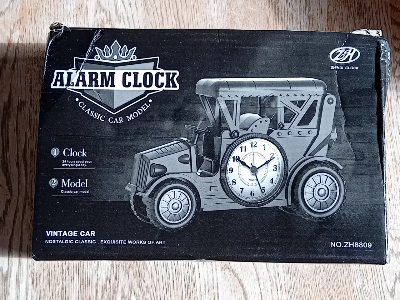 Billede 8 - Bilformet vækkeur Alarm ny