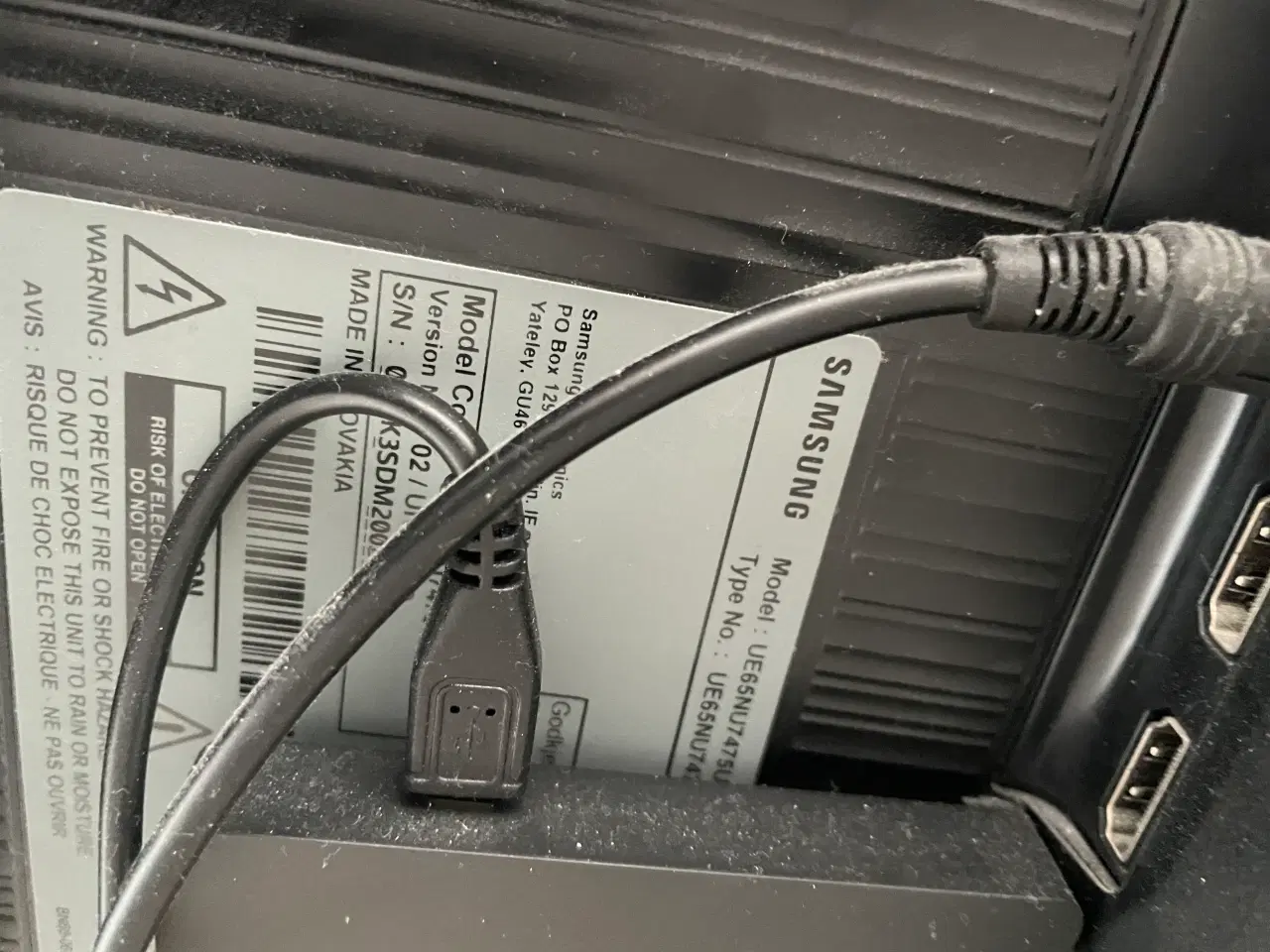 Billede 2 - Smart TV 65 tommer Samsung 