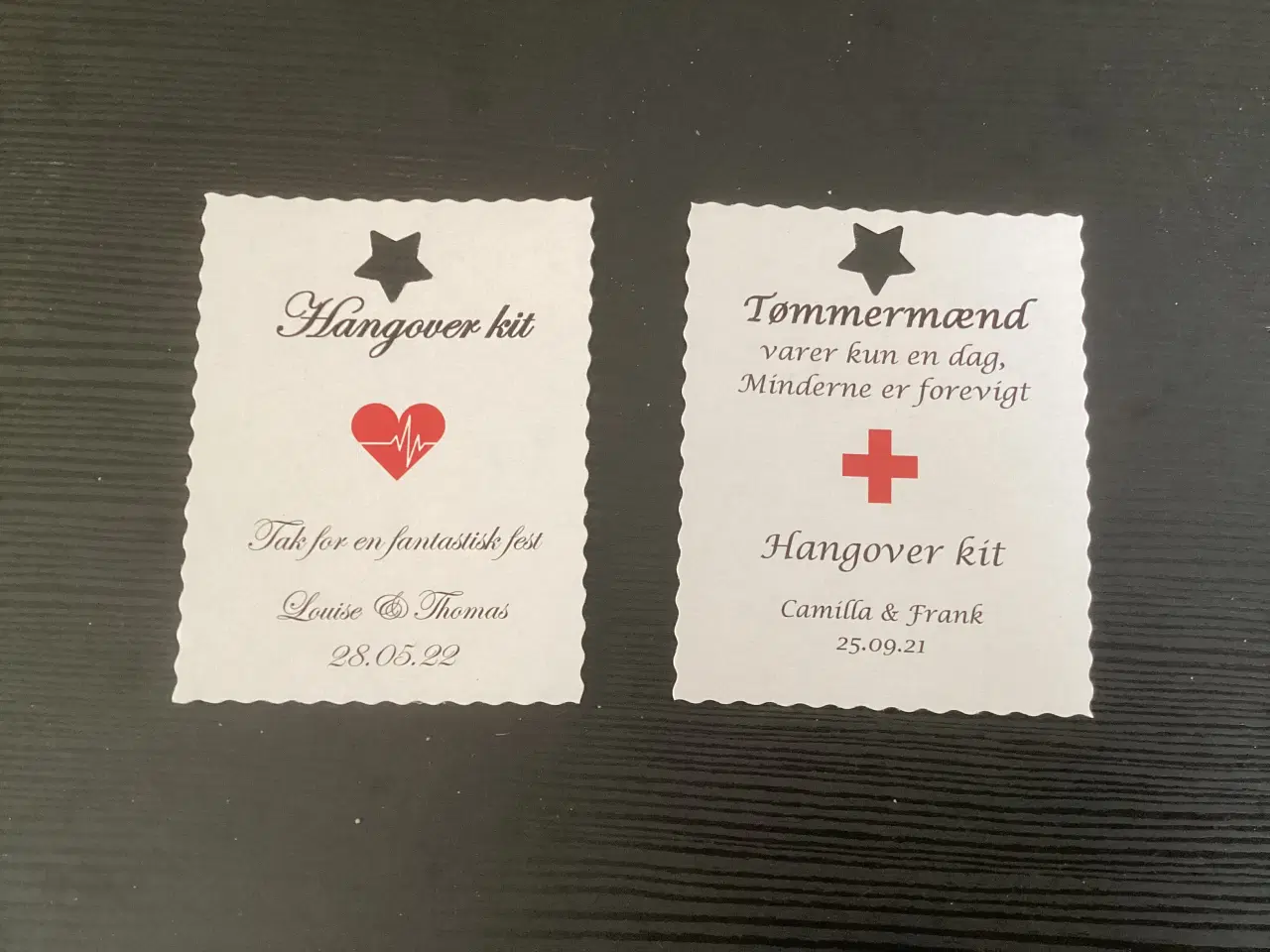 Billede 8 - Personlige labels til bryllup
