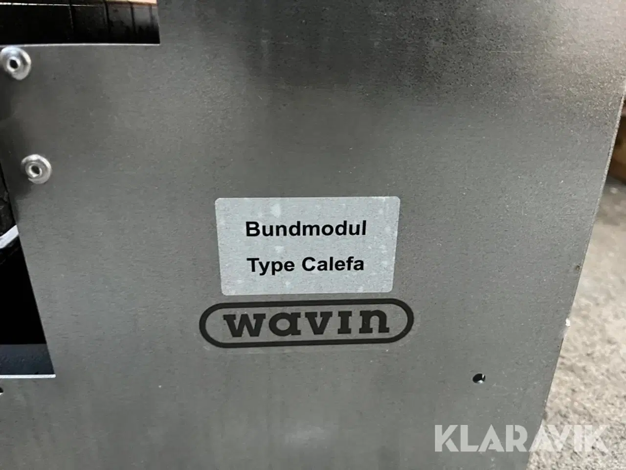 Billede 11 - Fjernvarmeunit og bundmodul Redan & Wavin