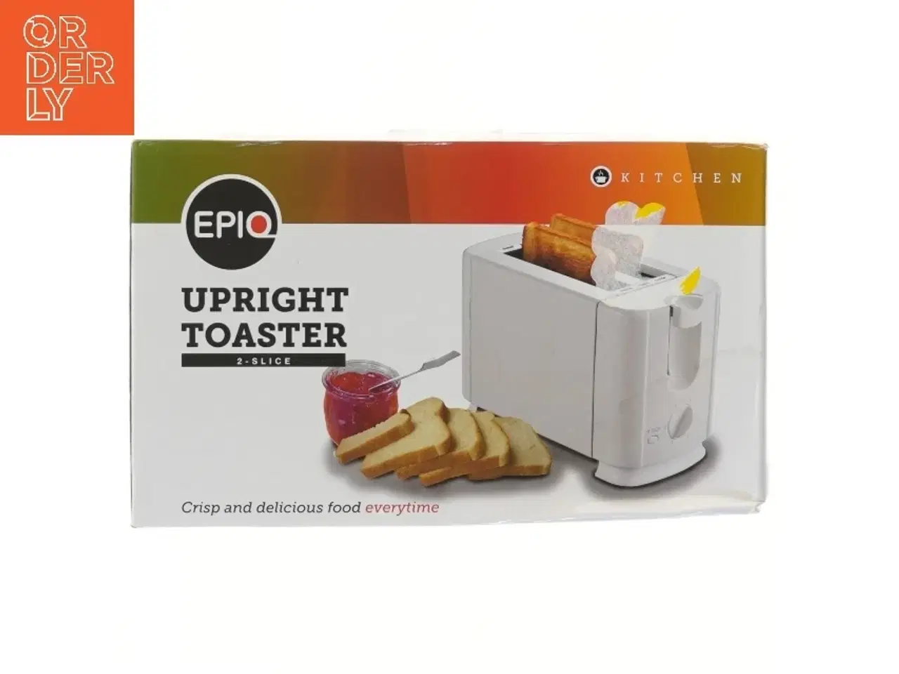 Billede 4 - Toaster til 2 skiver fra EPIC (str. 16x24 cm)