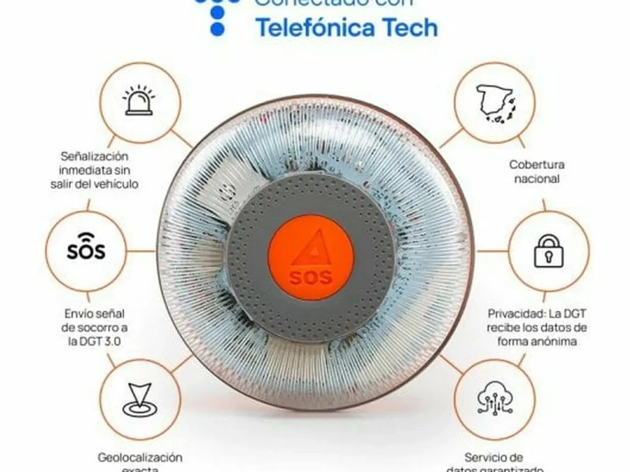 Billede 3 - Nødsignal V16 med GPS - FL-FLASHLED-SOS