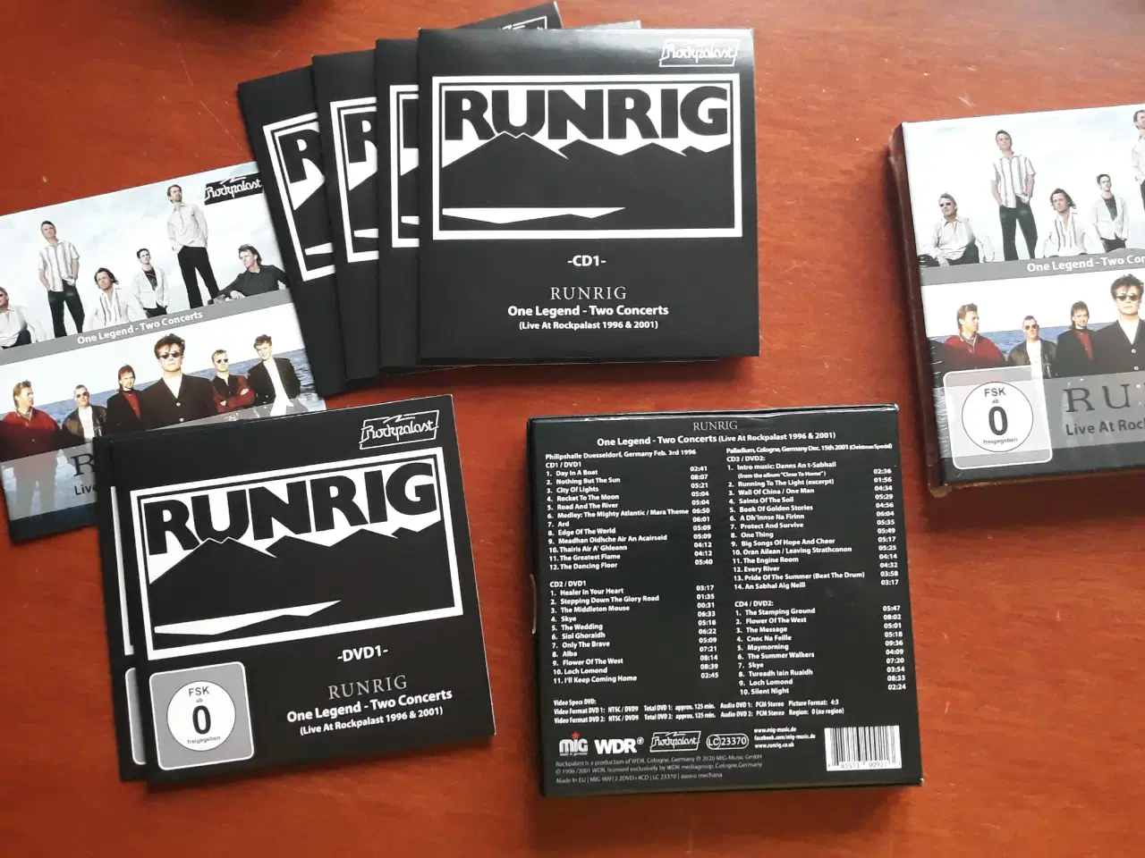 Billede 1 - RUNRIG box - One Legend, two concerts