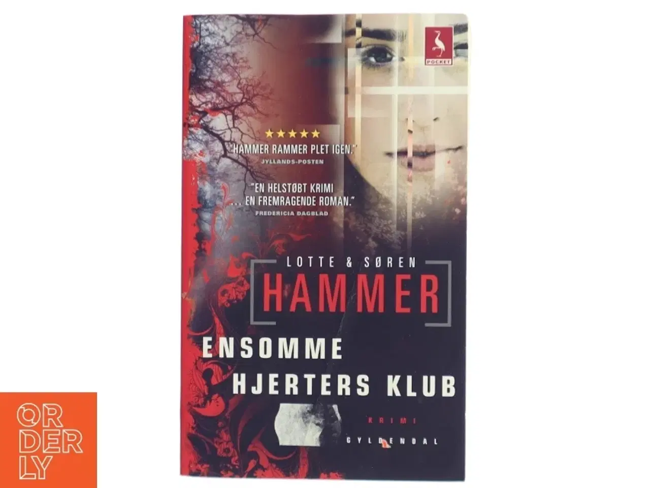 Billede 1 - Ensomme hjerters klub : krimi af Lotte Hammer (Bog)