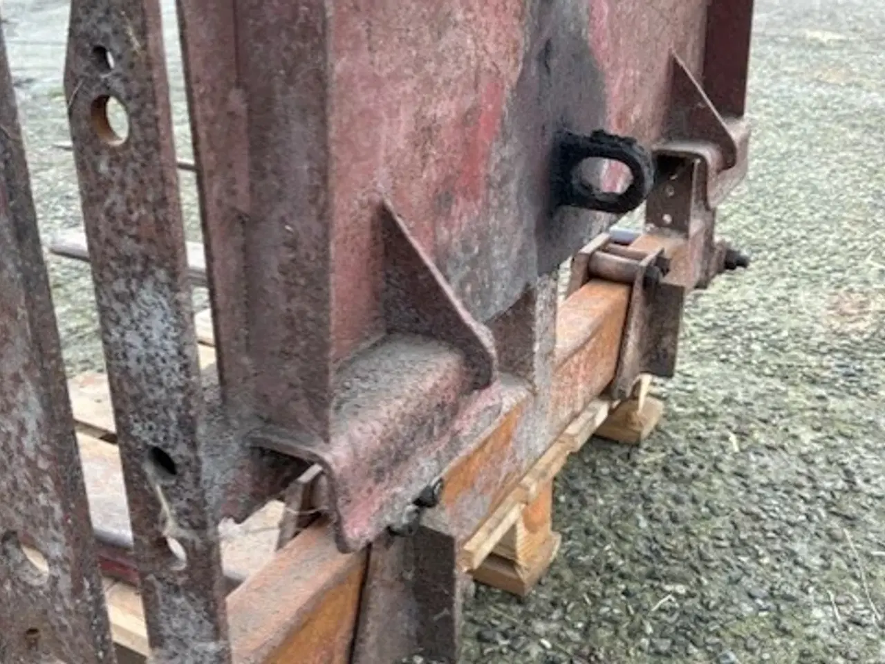 Billede 3 - Fleksibel pallegaffel / ballespyd