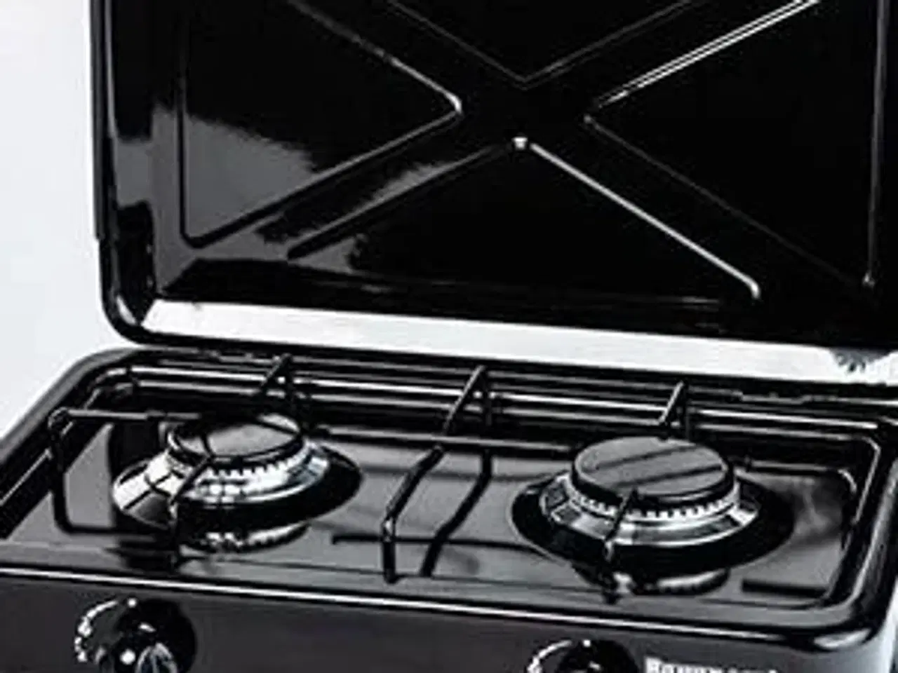 Billede 2 - Gas kogeplade til bord – Ravanson K-02TB, sort, 2 zoner