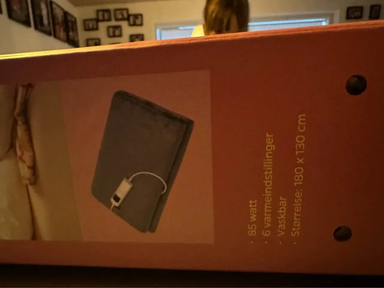 Billede 2 - Varmetæppe vaskbar helt nyt sælges