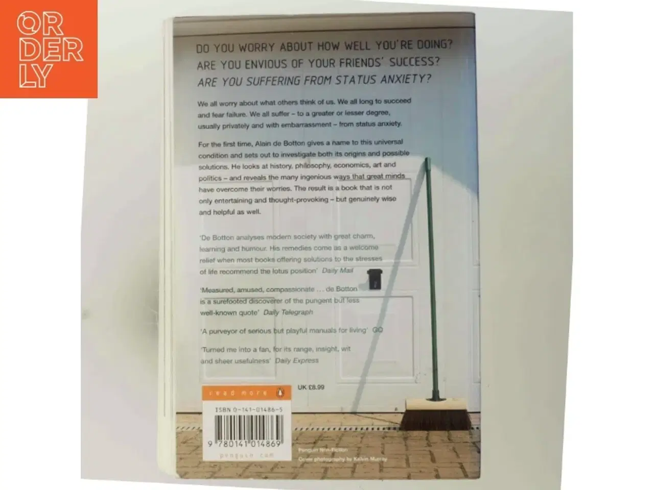 Billede 3 - Status anxiety af Alain De Botton (Bog)