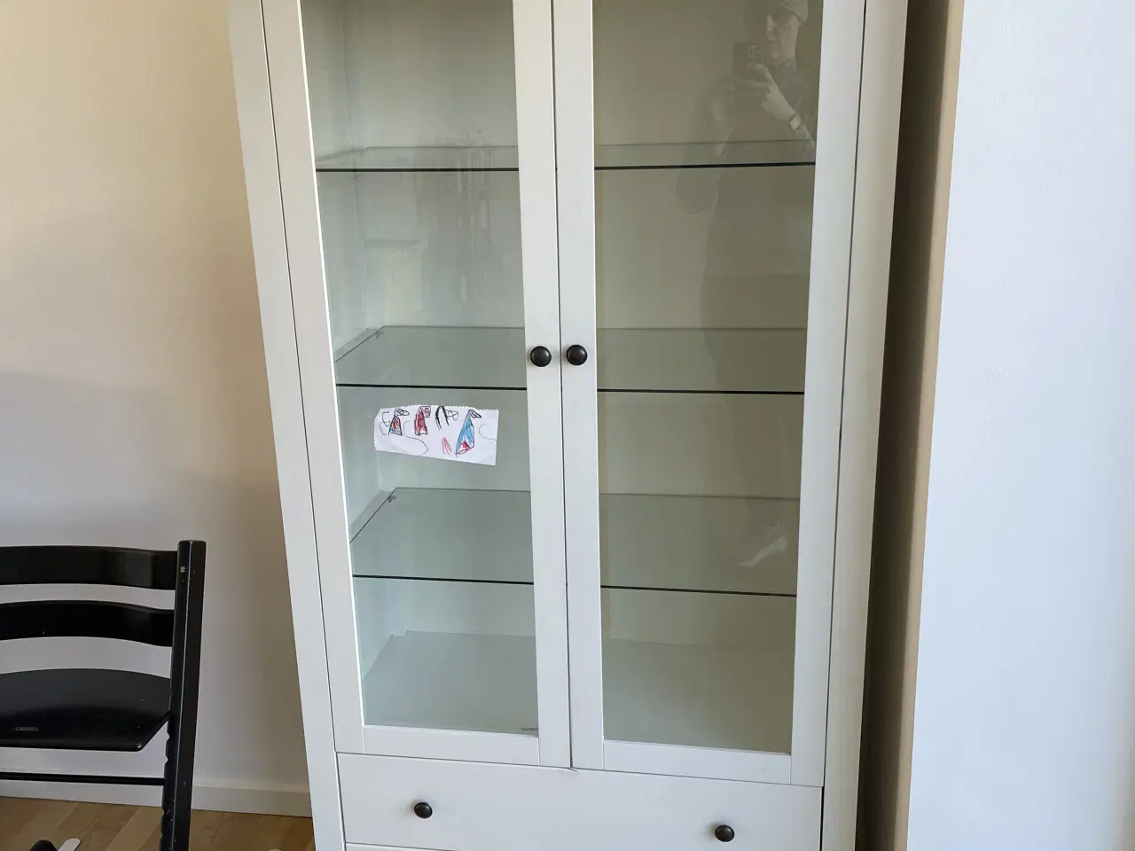 Billede 1 - Ældre ikea Vitrineskab og skænk sælges samlet