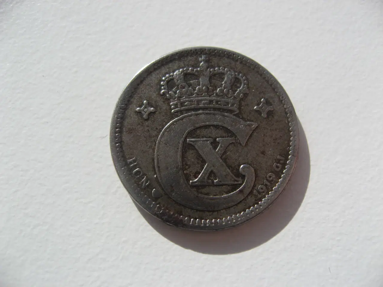 Billede 1 - Flot 2 øre 1919 Jern, den gode