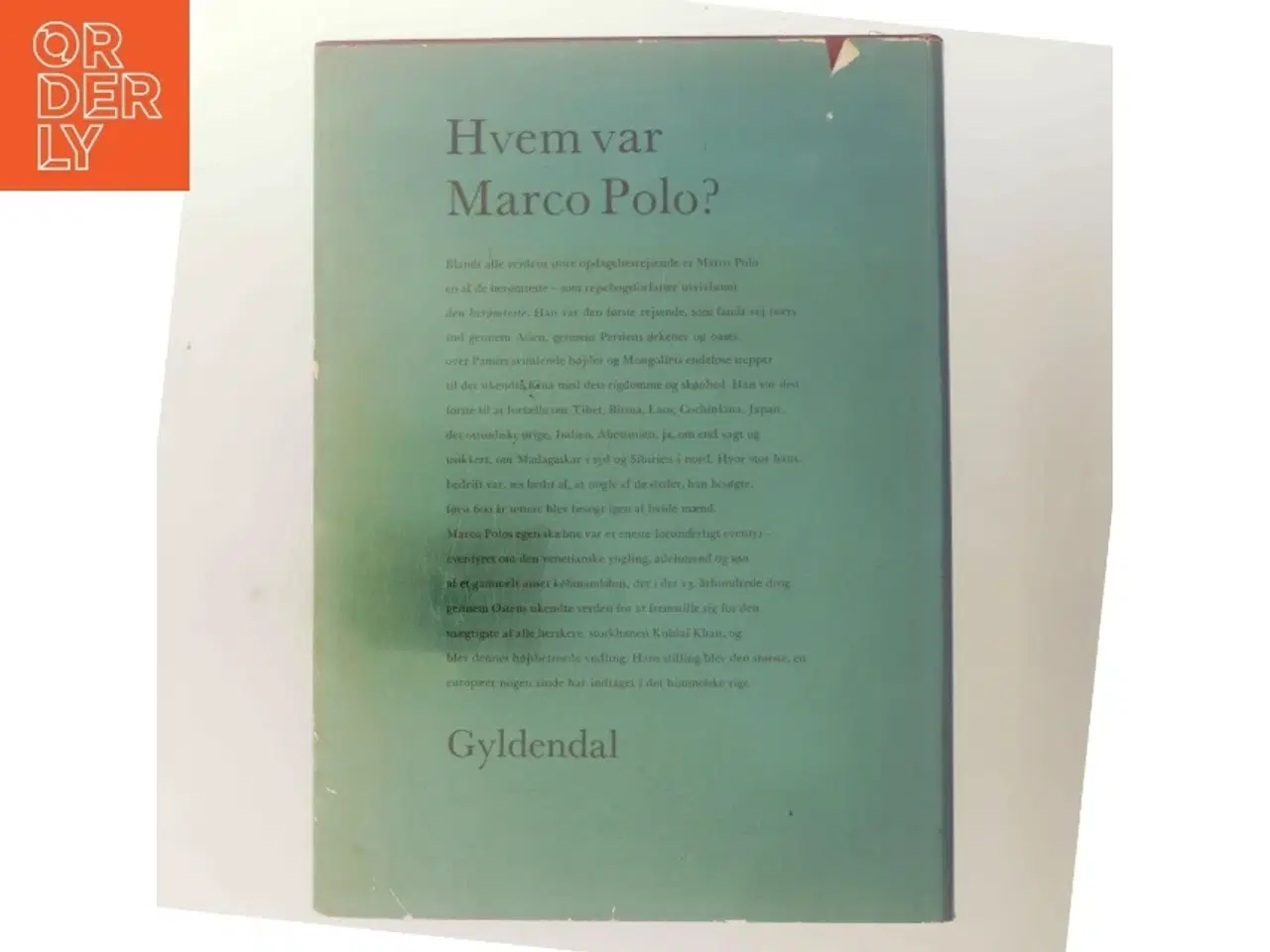 Billede 3 - Marco Polos Rejser af Aage Krarup Nielsen (Bog)