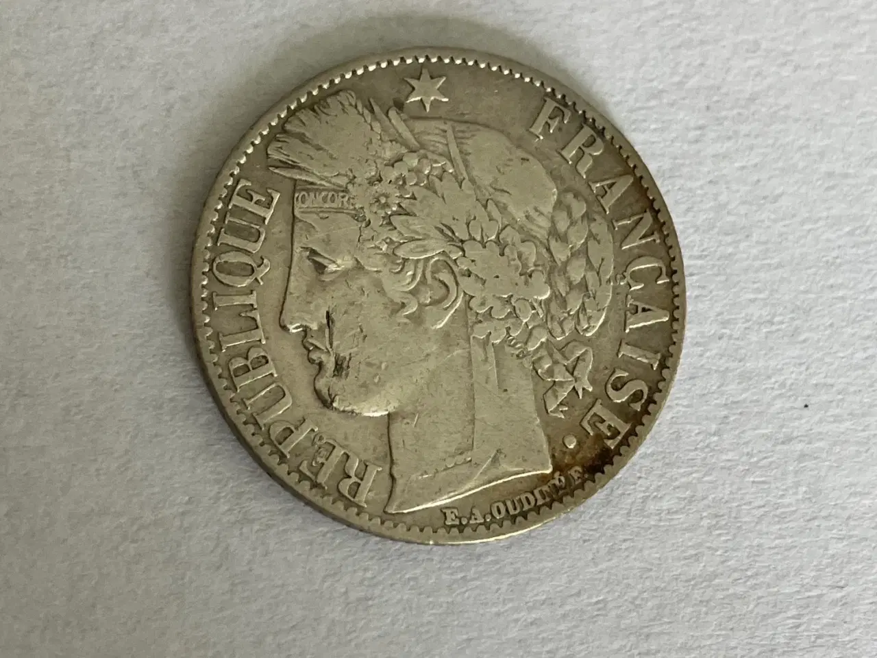 Billede 2 - 1 Franc France 1872