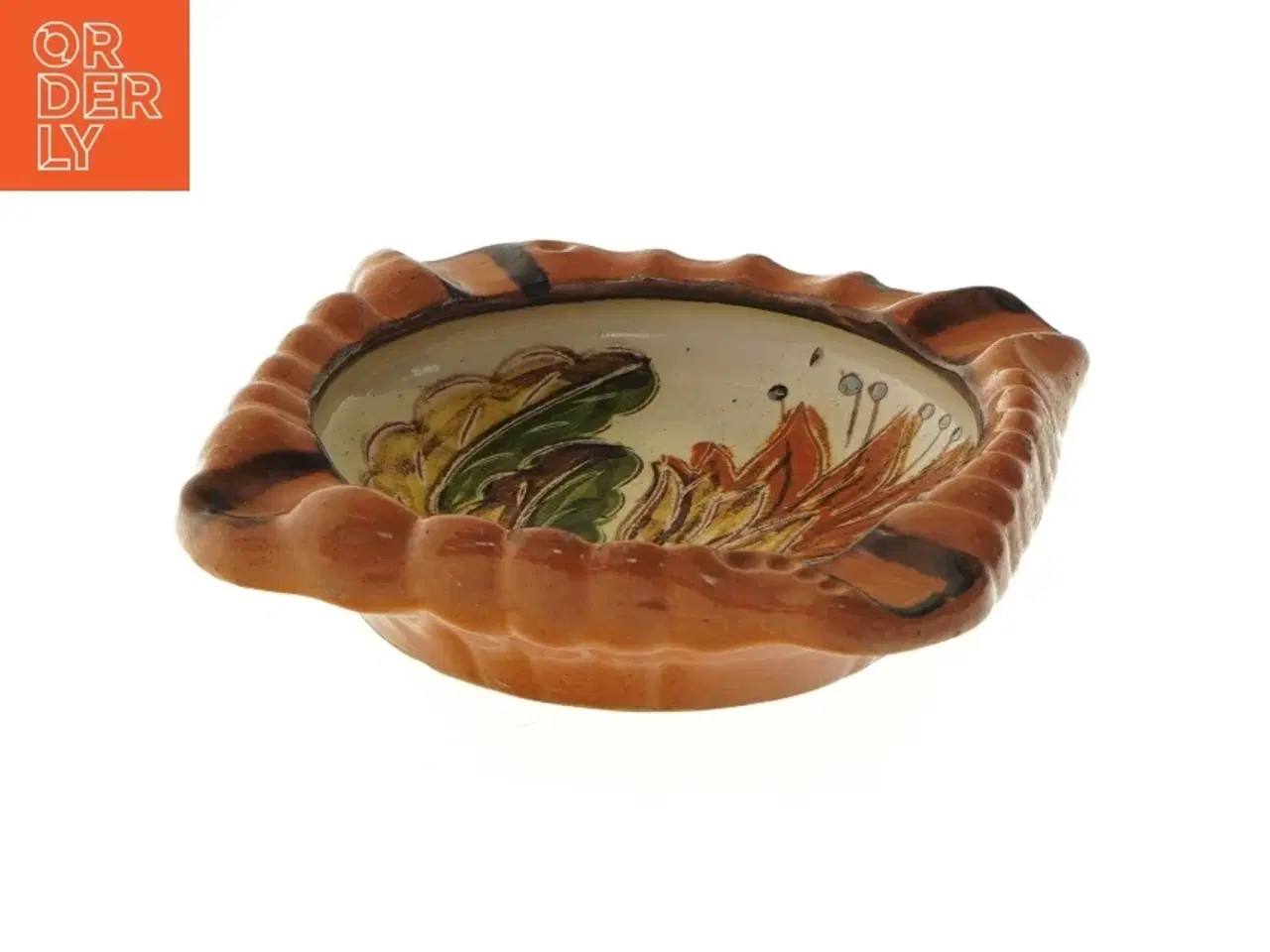 Billede 2 - Knabstrup askebæger fra ca 1940 (str. 15x15 cm)