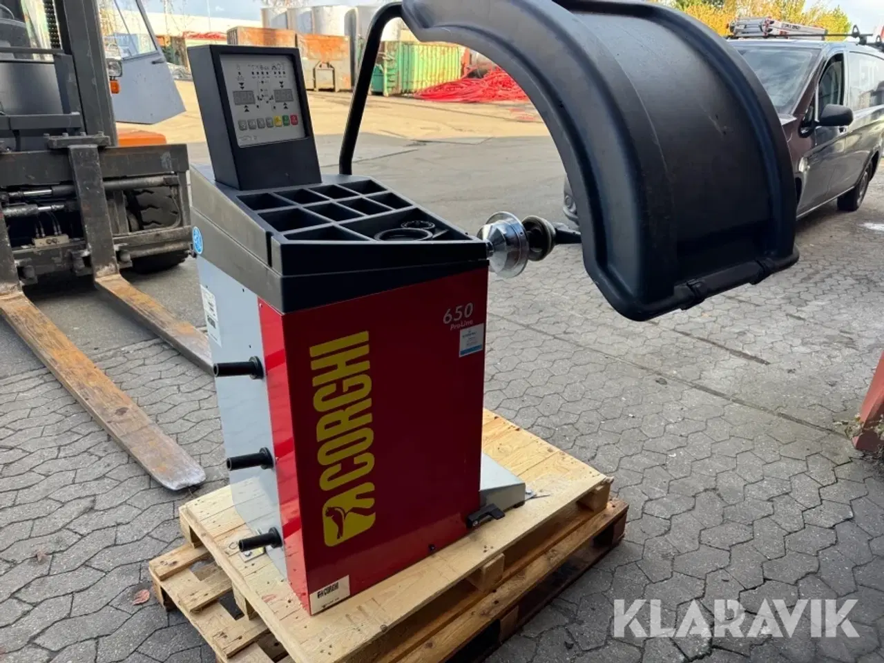 Billede 3 - Hjulbalanceringsmaskine Corghi 650proline