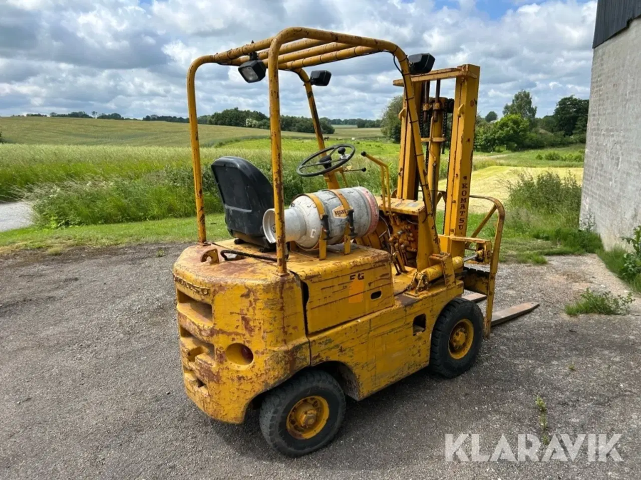 Billede 3 - Benzin/gas truck Komatsu FG10