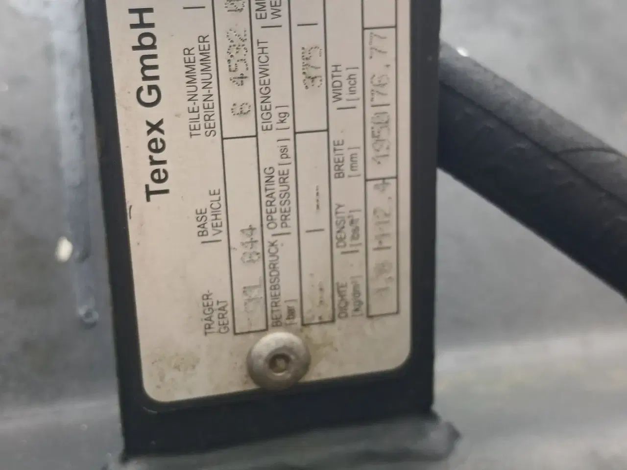 Billede 3 - Terex Siloskovl med terex beslag