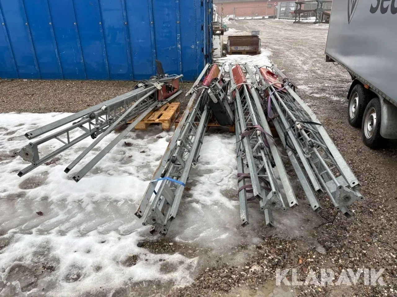 Billede 4 - Teleskop lysmaster Conlight 10 4 styk á 10m