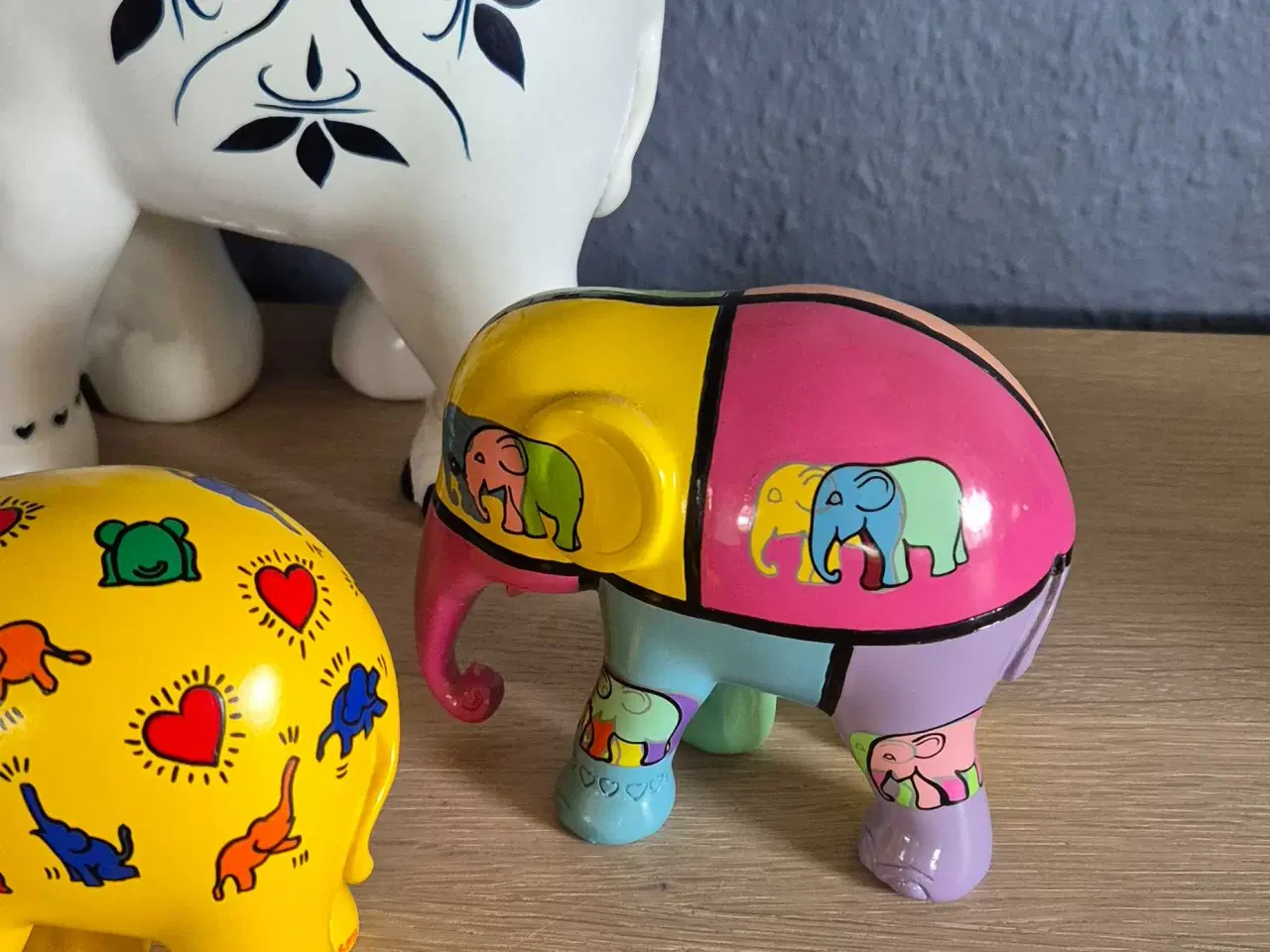 Billede 5 - 4 elefant samleobjekter 