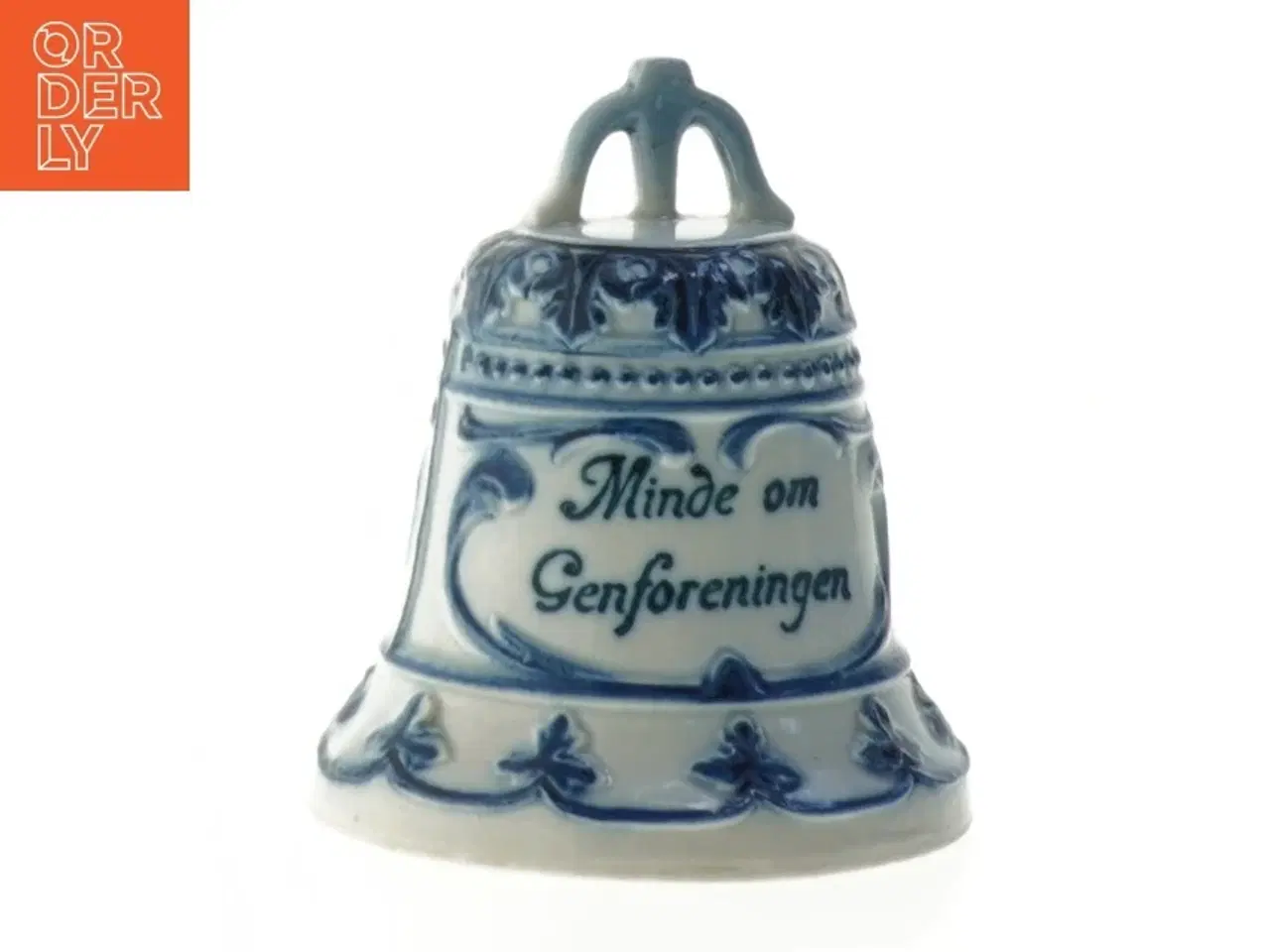 Billede 1 - Mindeklokke i Porcelæn (str. 10 cm)