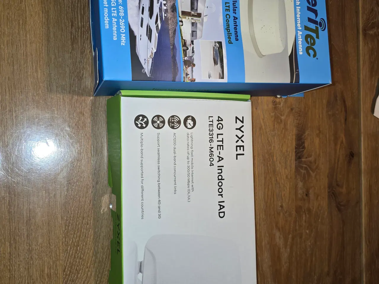 Billede 1 - 4G antennesæt zyxelrouter ink.ekstern antenne