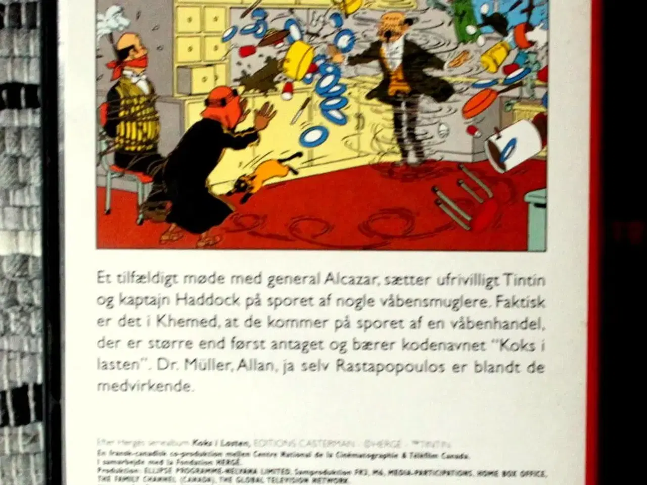 Billede 2 - Tintin (Koks I Lasten) VHS