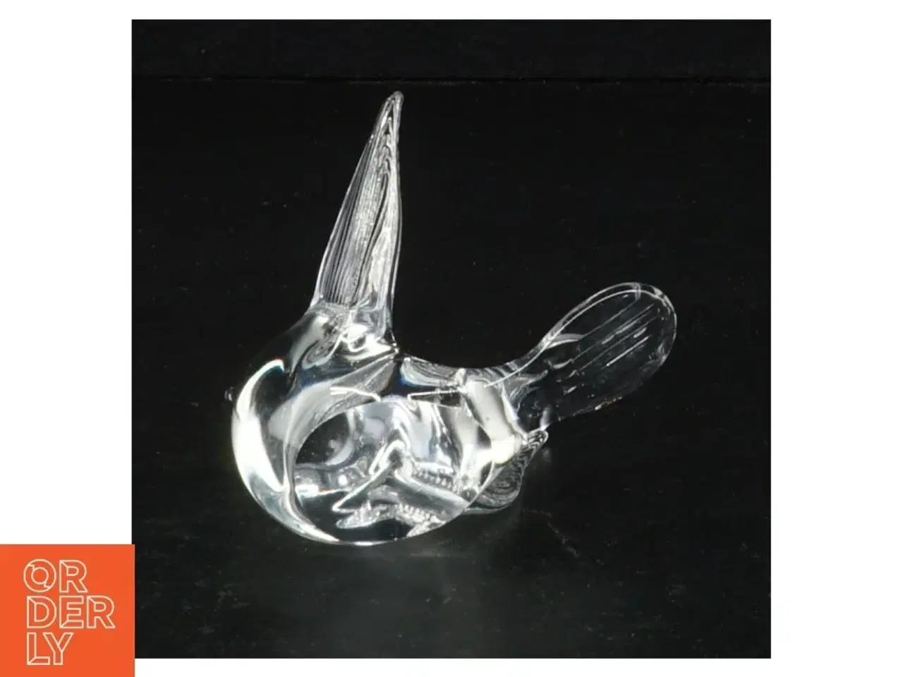 Billede 3 - Glasfugl figur (str. 7 x 9 x 7 cm)