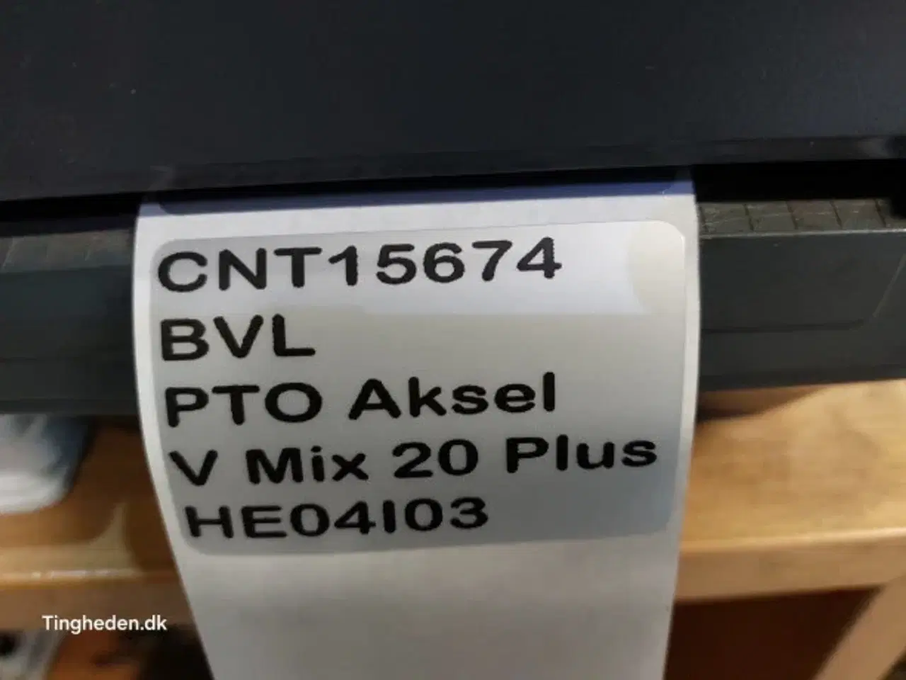 Billede 13 - BvL V-Mix20 Plus Pto Aksel