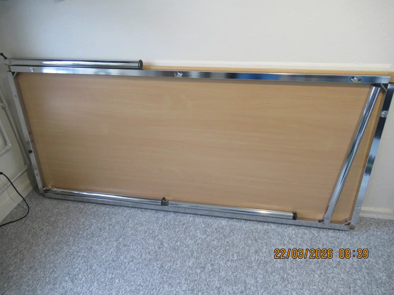 Billede 2 - spisebord med stålstel.