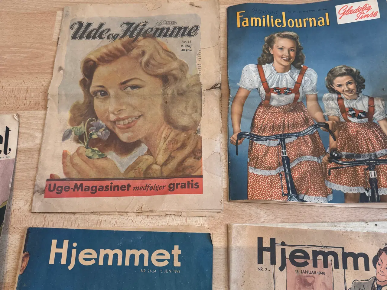Billede 2 - gamle aviser og ugeblade