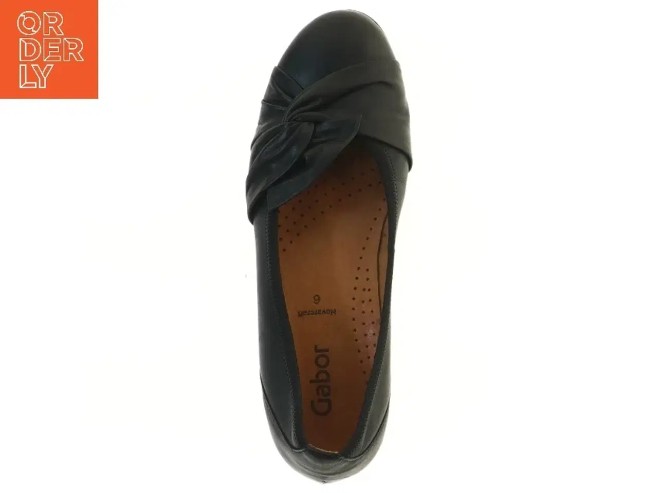 Billede 2 - Sort ballerina sko fra Gabor (str. 37 cm)