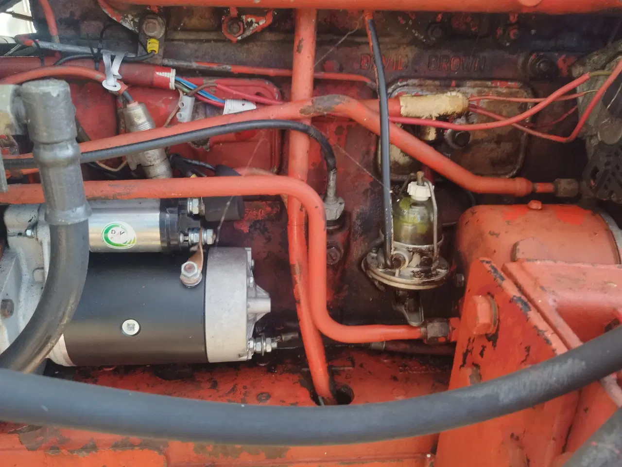 Billede 11 - Traktor David Brown 1210 med nr plade