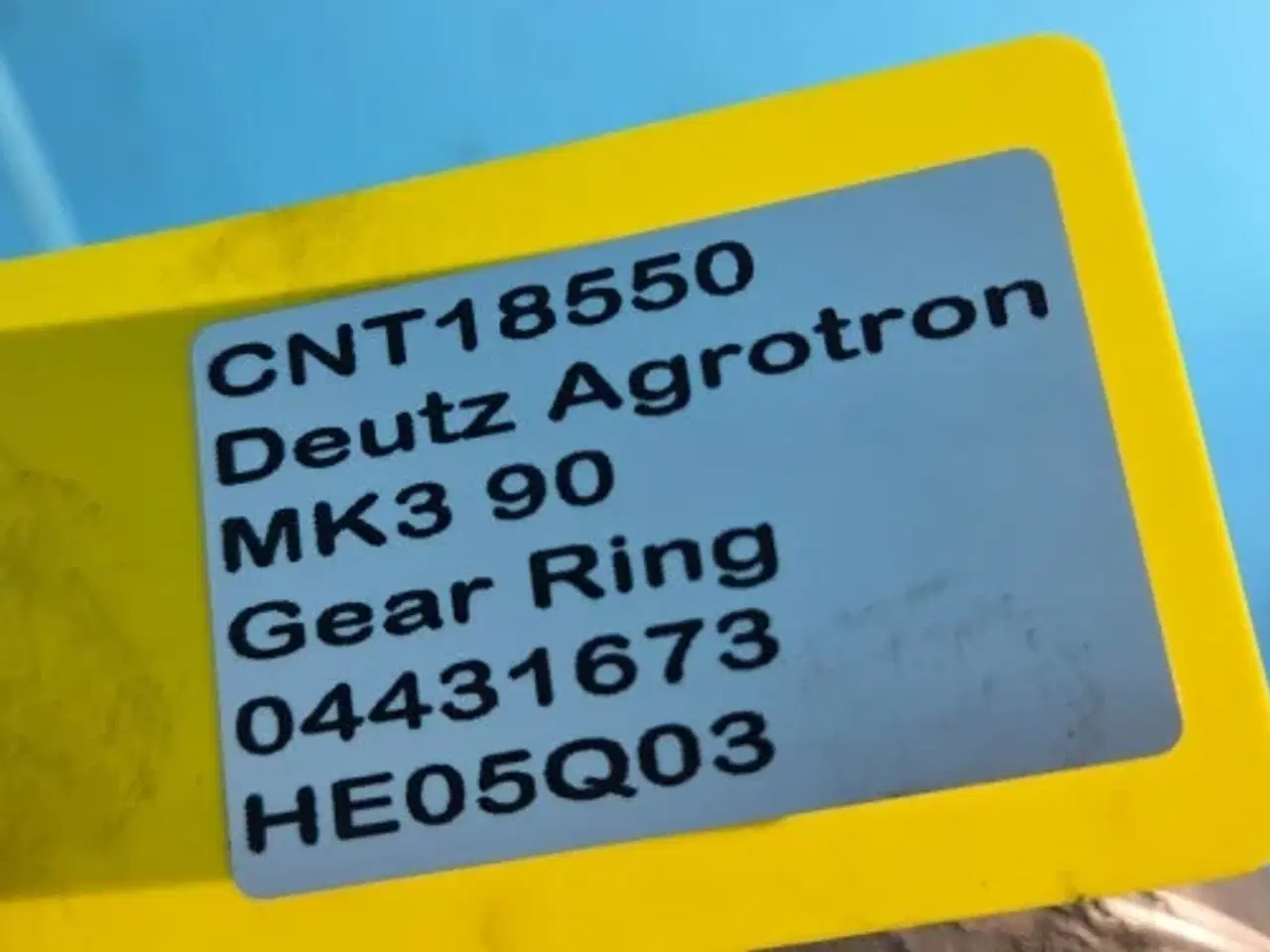 Billede 12 - Deutz Agrotron 90 Gear Ring 04431673
