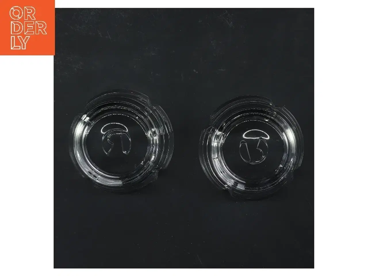 Billede 2 - Glas askebægre 2 stk fra Rosendahl (str. 2 stk Ø 8 cm)