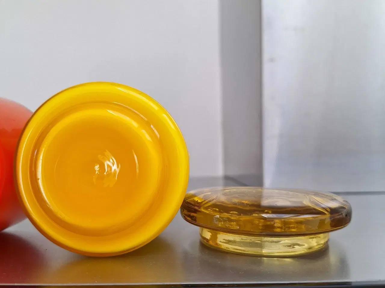 Billede 5 - Holmegaard Palet sennepskrukker 