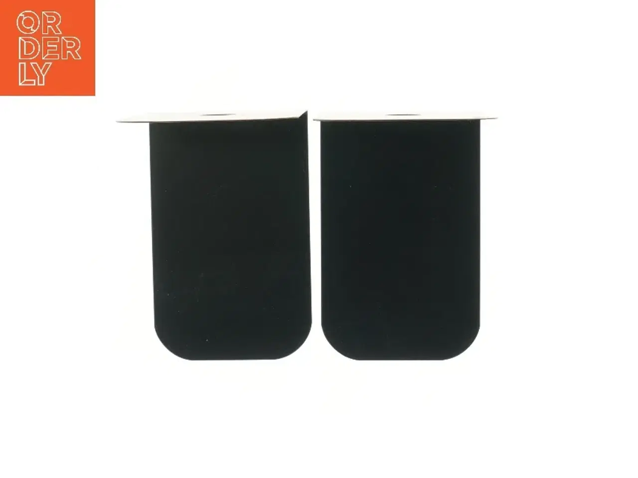 Billede 2 - Bogstøtter i metal (str. 22x14 cm)