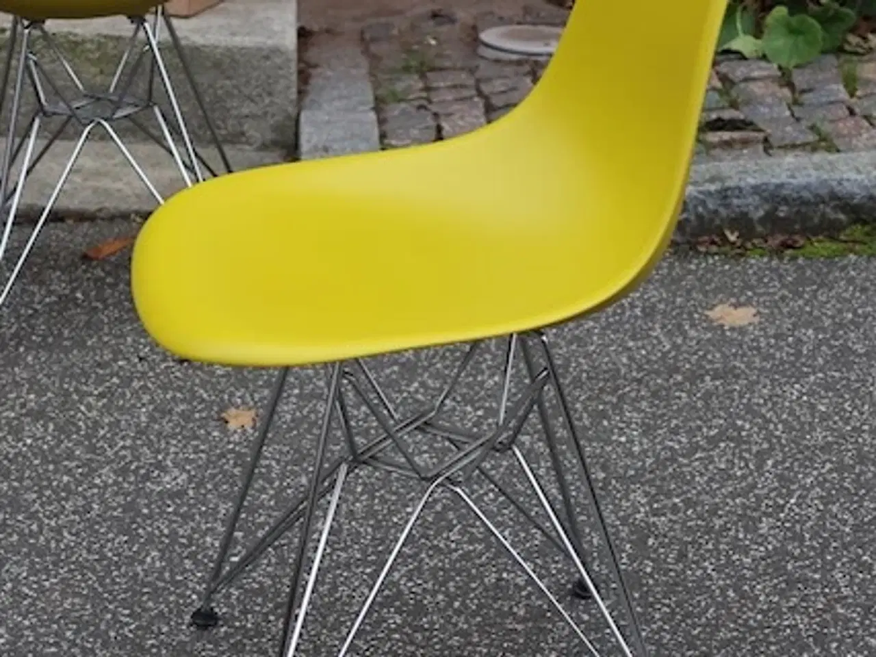 Billede 2 - Designer stole Eamesplastic chair, forkromet stel