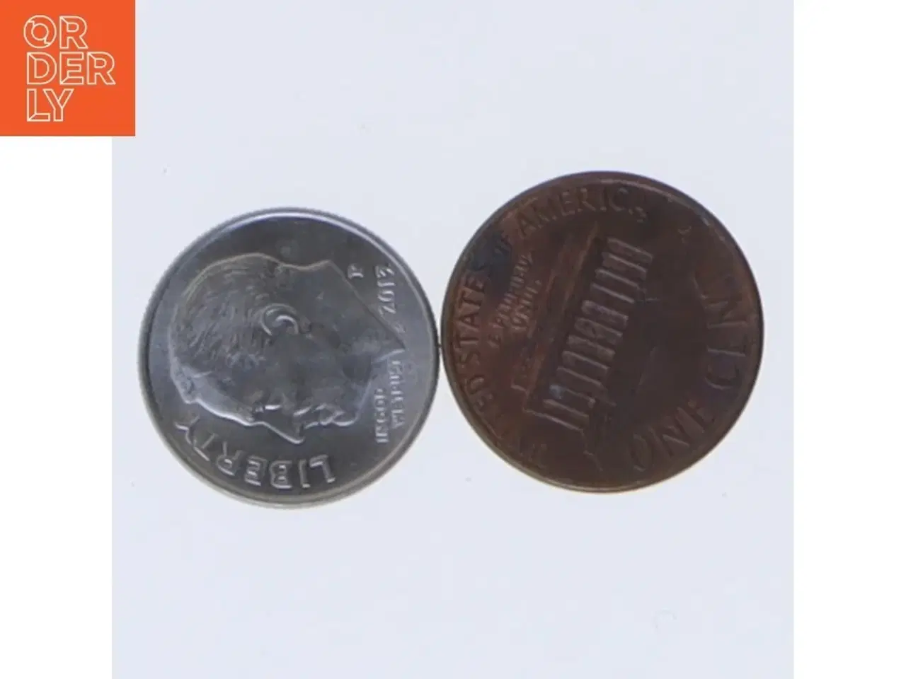 Billede 1 - Mønter (str. Ø 1,5 cm)