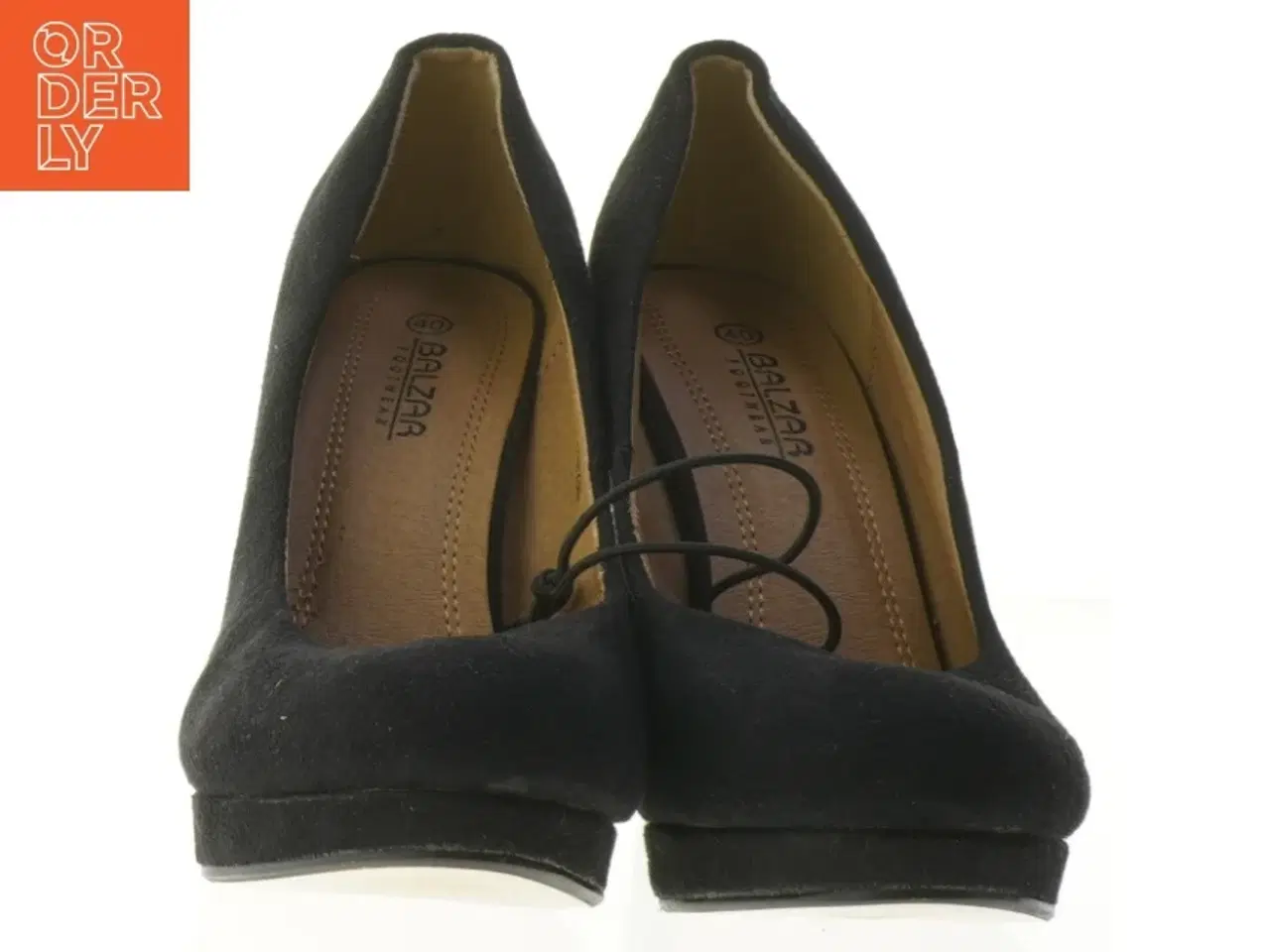 Billede 3 - Sort højhælede sko i størrelse 40 fra Balzar Footwear (str. 40 )