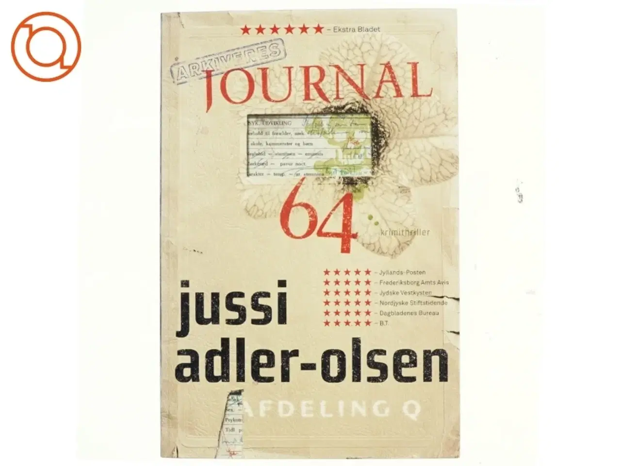Billede 1 - Journal 64 : krimithriller af Jussi Adler-Olsen (Bog)