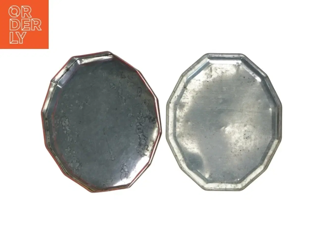 Billede 3 - Vintage kagedåse med blomsterdesign (str. 21x18 cm)