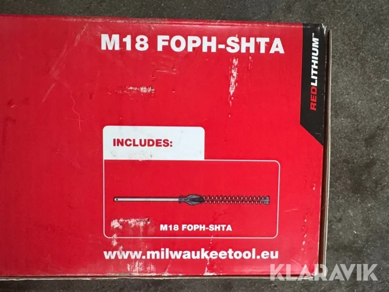 Billede 5 - Hækkeklipper-blad Milwaukee M18 Fuel