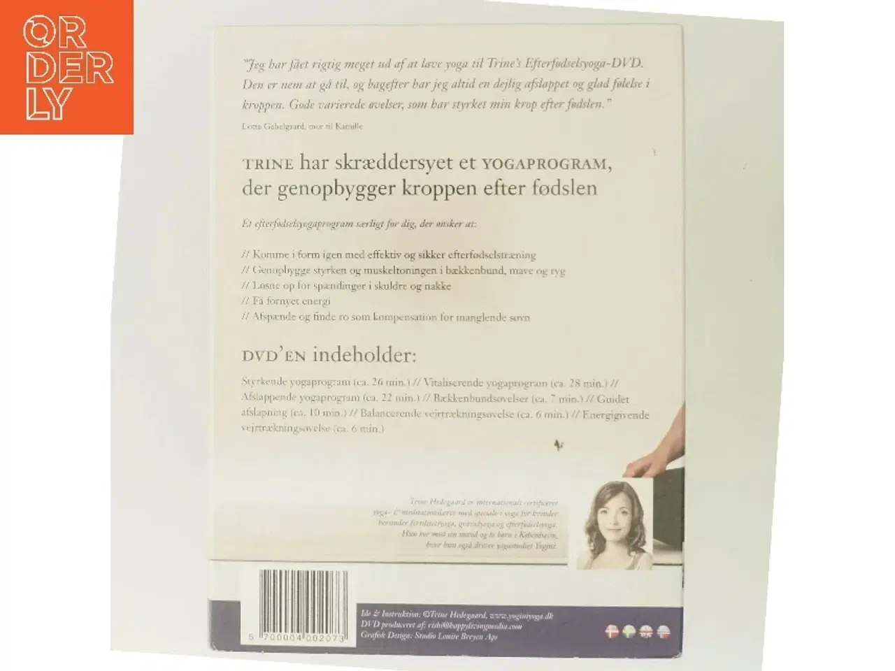 Billede 3 - Efterfødselsyoga DVD med program