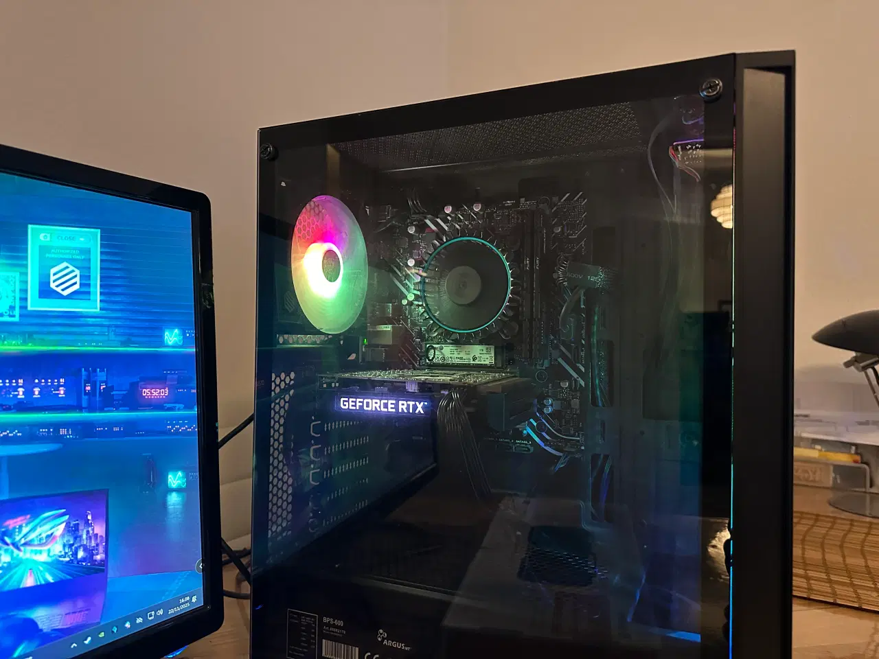 Billede 7 - Stærk Gamer PC, i5-12400F, RTX 3060 8GB, 1000 SSD