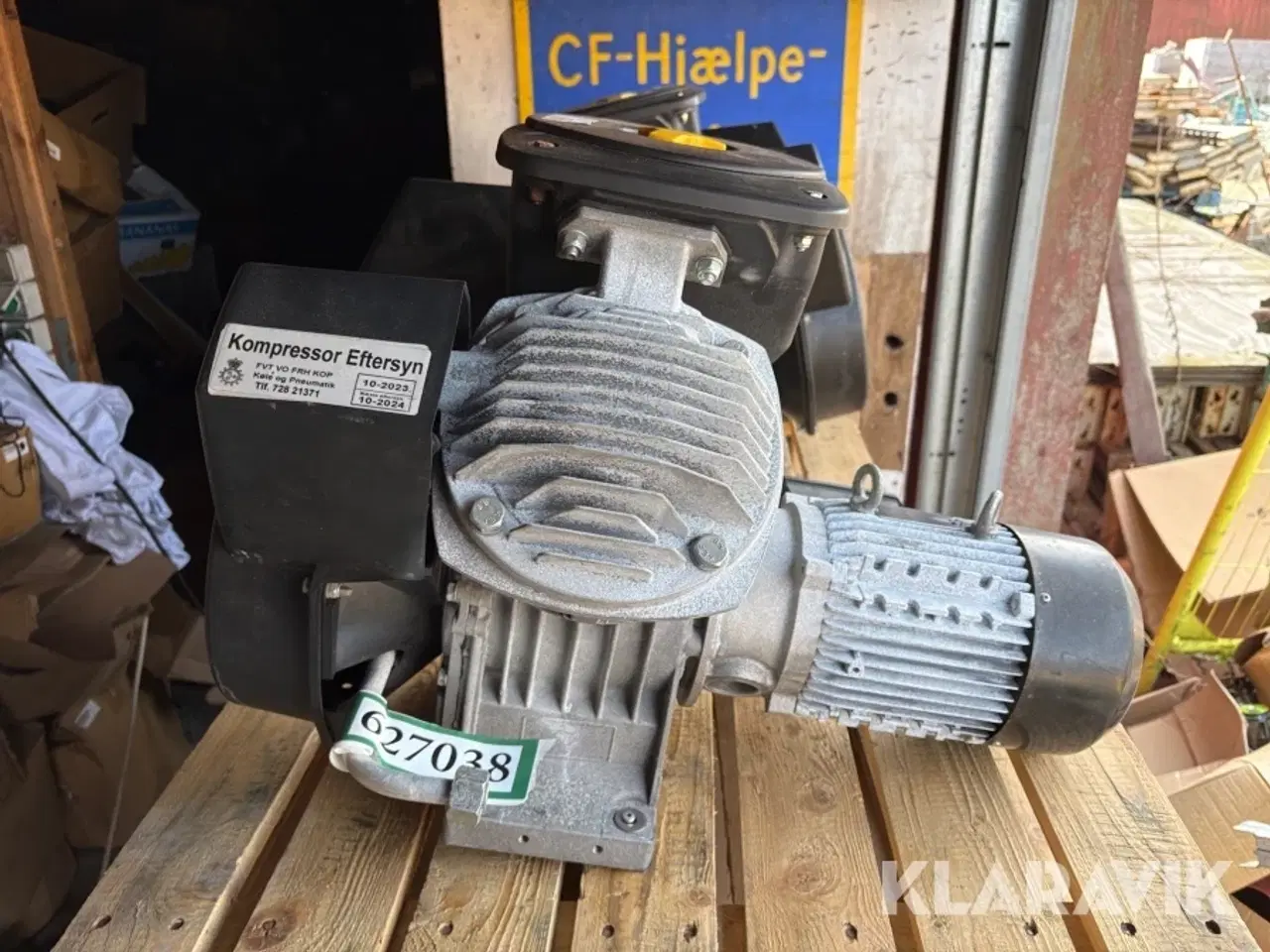 Billede 1 - Kompressor Atlas Copco AM 90L DA4