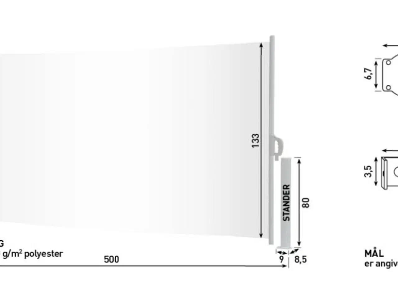 Billede 5 - Essence læsejl, 500 x 140