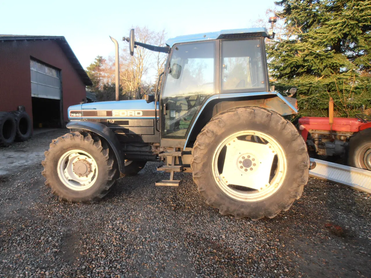 Billede 4 - Ford 7840 SLE . Traktor 