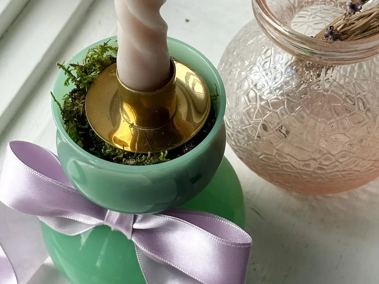 Billede 3 - Messingspyd til alm lys, pr stk