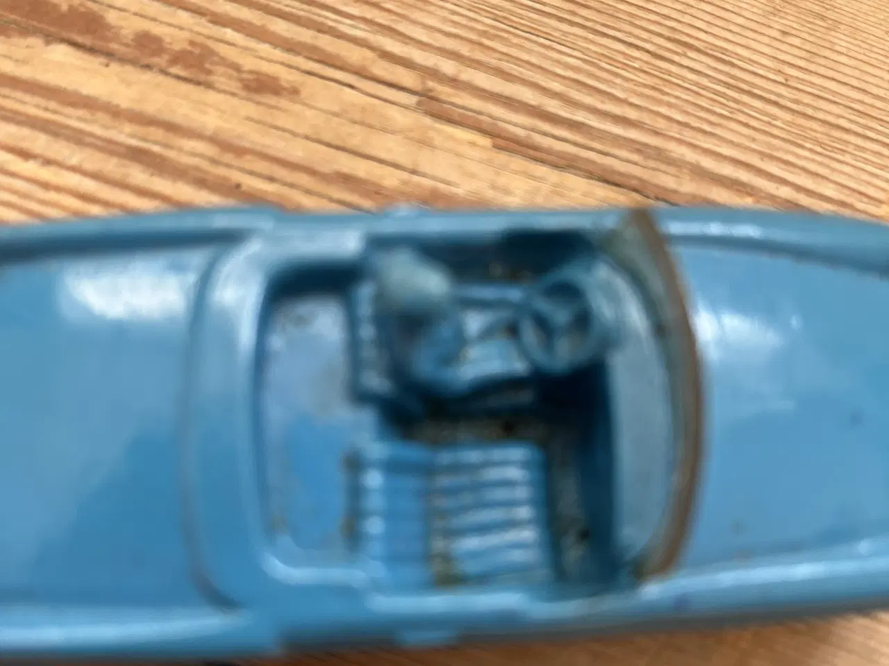 Billede 5 - Blå linol modelbil fra Norge