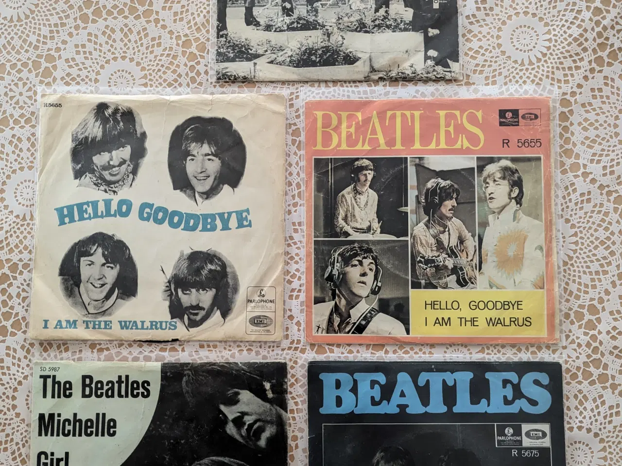 Billede 1 - Beatles Vinyl singler